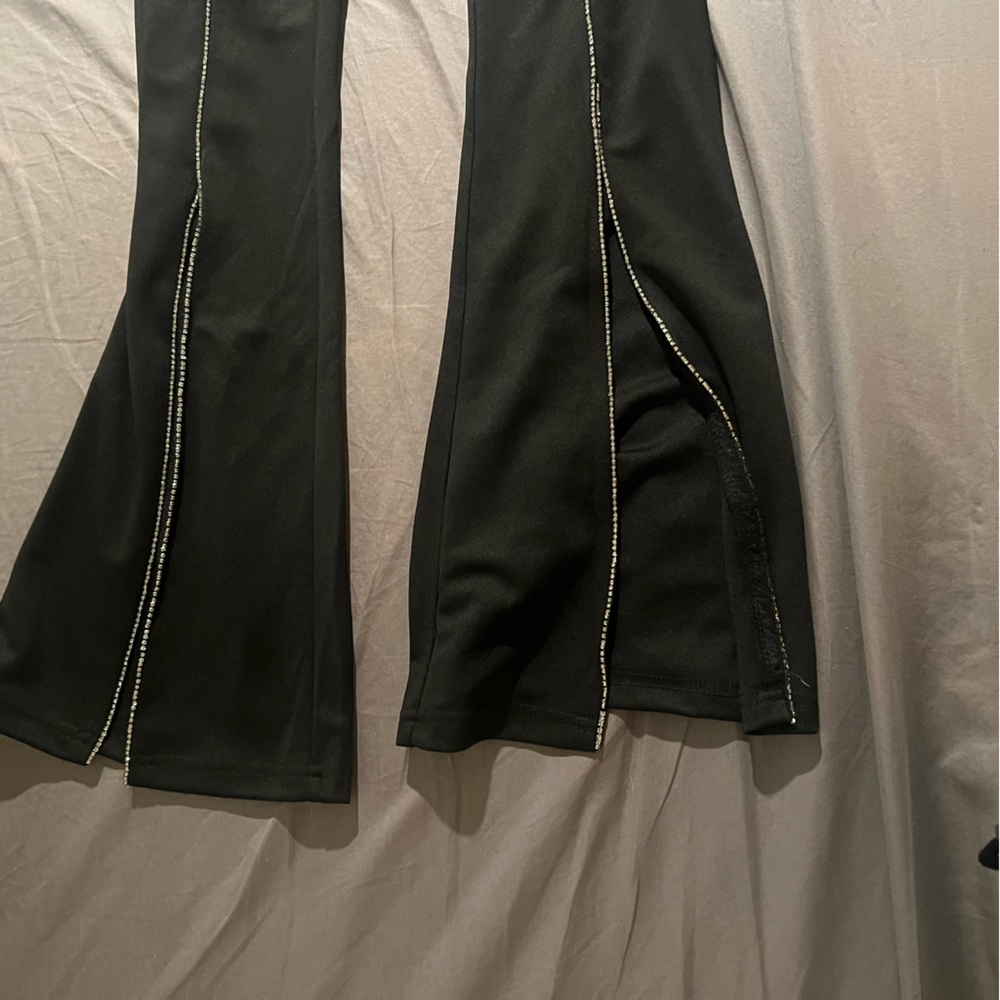 Shein Rhinestone Detail Pants - Picture 2 of 3